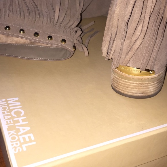 MK Fringe Booties - Picture 3 of 4